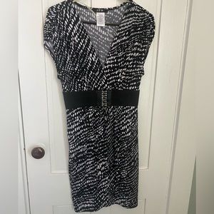 JFW cap sleeve jersey dress size L